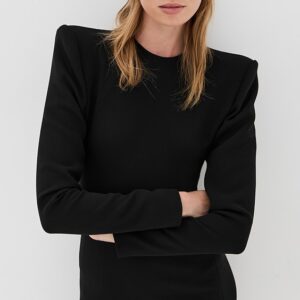 WARDROBE.NYC Evening Column Mini Dress Evening Column Mini Dress