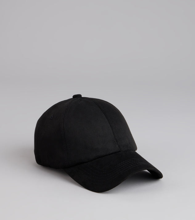 Windsor Everyday Mood Faux Suede Baseball Cap