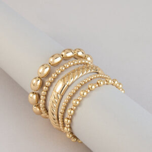 Everyday Shine Five-Piece Bracelet Set