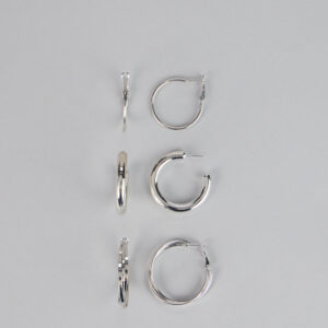 Everyday Shine Hoop Earrings Set