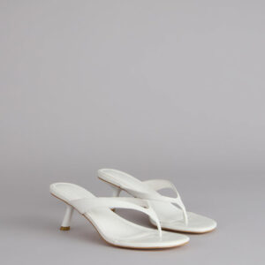 Exactly The Vibe Thong Kitten Heels