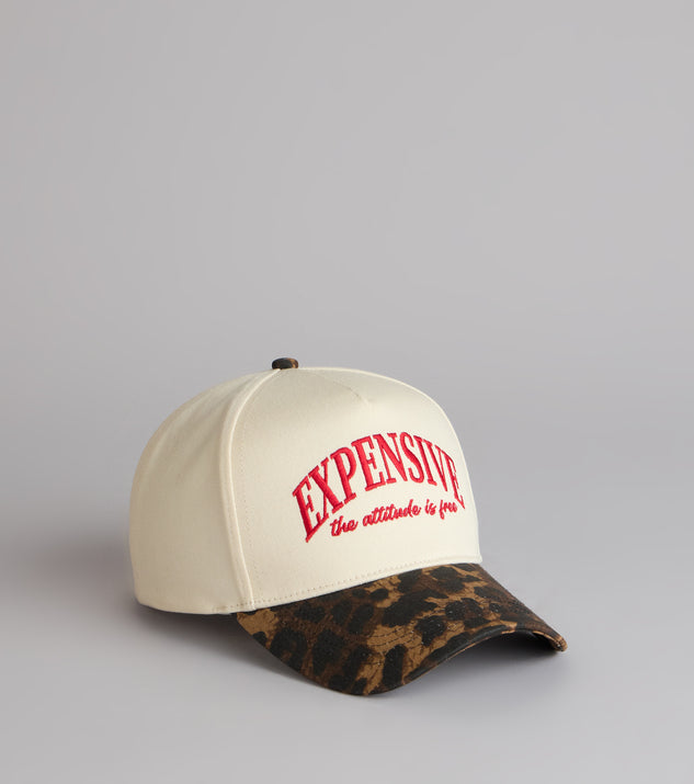Windsor Expensive Attitude Leopard Baseball Cap