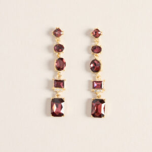Windsor Extra Attention Gemstone Linear Earrings Extra Attention Gemstone Linear Earrings