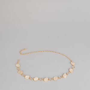 Extra Plans Stone Chain Belt