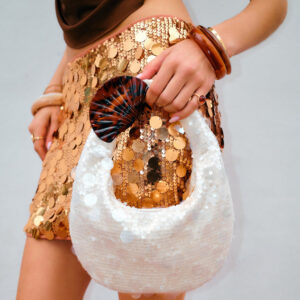 Windsor Extra Shine Sequin Shoulder Bag