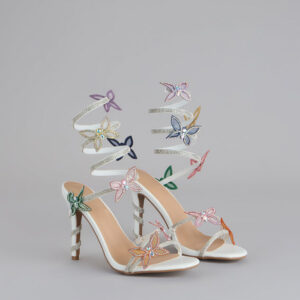 Extra Sparkle Butterfly Spiral Heels
