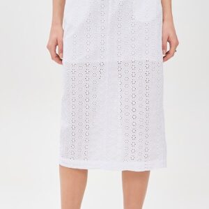 Stateside Eyelet Midi Skirt