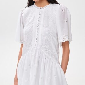 Madewell Eyelet Mini Dress