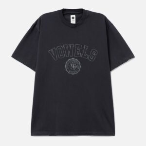 vowels Faded Collegiate Tee