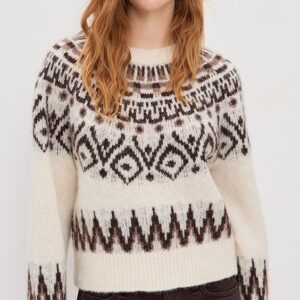Fair Isle Boxy Sweater
