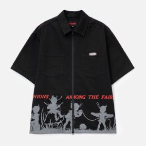 Pleasures Fairies Zip Shirt