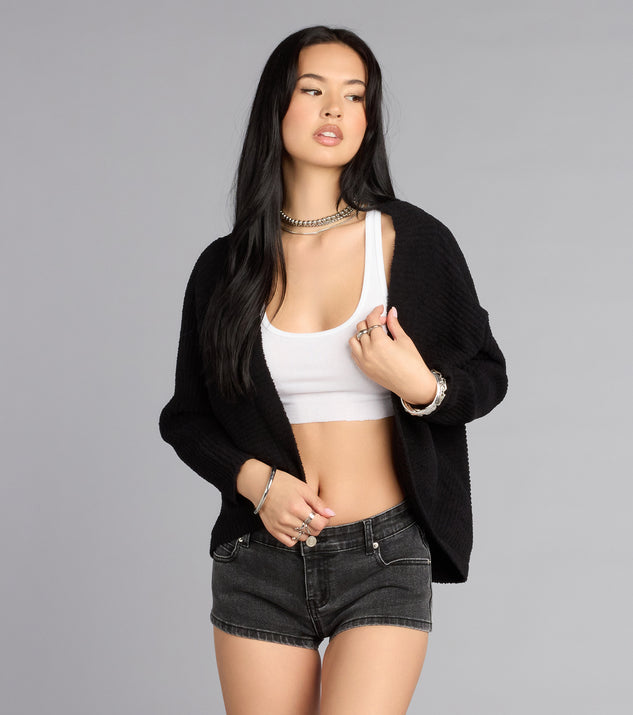 Windsor Fall Mornings Chenille Knit Cardigan