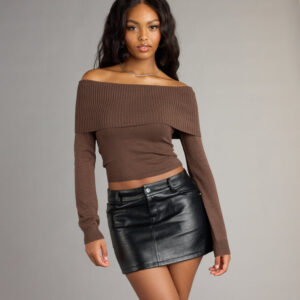 Windsor Falling For You Off-The-Shoulder Sweater Falling For You Off-The-Shoulder Sweater