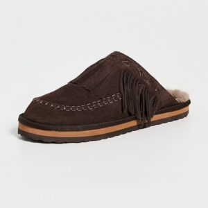 Free People Fallon Fringe Mules