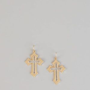 Fashionable Faith Cross Earrings