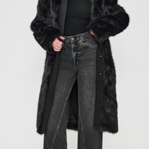 Faux Fur Alpine Coat