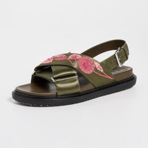 Marni FB Crisscross Sandals
