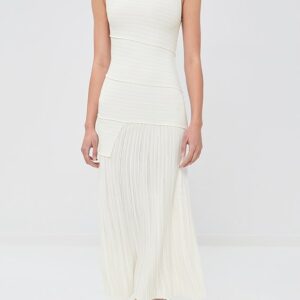 Proenza Schouler Federica Dress in Micro Pleat Knit