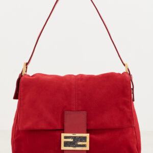 Fendi Suede Mama Shoulder Bag