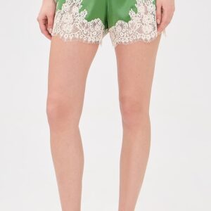 Reformation Fern Satin Shorts