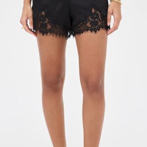 Reformation Fern Satin Shorts