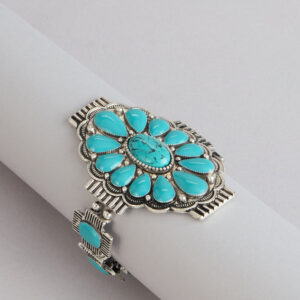 Festival Muse Turquoise Statement Bracelet