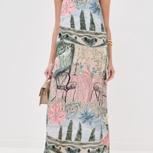 Isla & White Filmena Dress