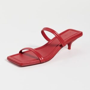 St. Agni Fine Strap Kitten Heels