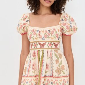 Fiore Rosal Handmade Mini Dress