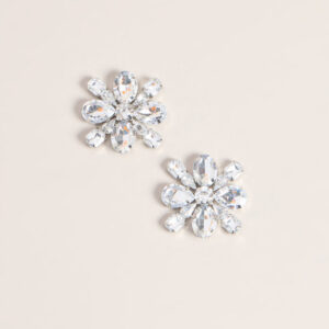 Windsor First Dance Rhinestone Flower Earrings