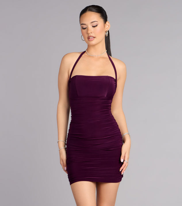 Windsor Fit Check Approved Bodycon Mini Dress