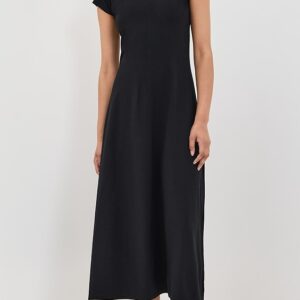 Another Tomorrow Fitted Tee Dress