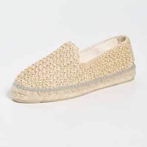 Manebi Flat Raffia Espadrilles