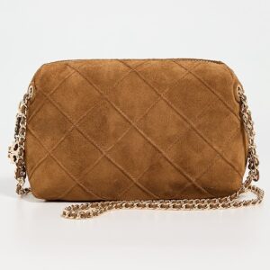 Fleming Suede Crossbody Bag