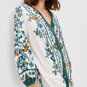 FARM Rio Flora Tile Maxi Dress