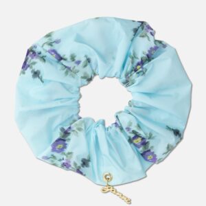 Ganni Floral Print Scrunchie
