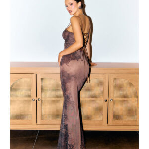 Florence Mesh Lace Mermaid Formal Dress