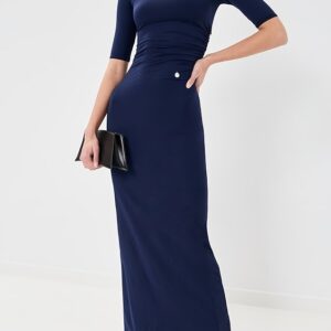 Fluid Jersey Long Dress