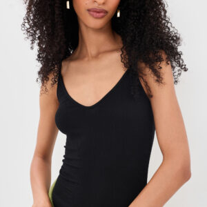 Enza Costa Fluid Silk Rib Cami