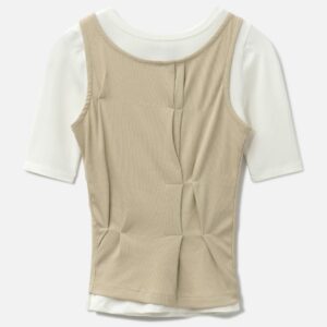 NACHE Folded Layered T-Shirt Folded Layered T-Shirt