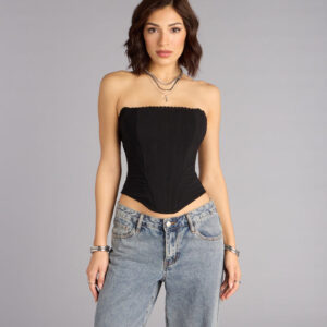 Windsor Forever Flattering Strapless Corset Top Forever Flattering Strapless Corset Top