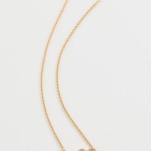 Forget Me Not Pavé Pendant Necklace