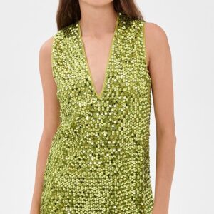 SIMONMILLER Fountain Sequin Dress