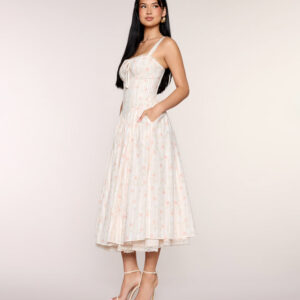 Windsor Francine Floral A-Line Midi Formal Dress Francine Floral A-Line Midi Formal Dress