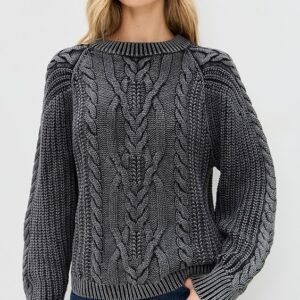 Frankie Cable Pullover