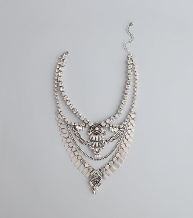 Windsor Free Spirit Stunner Layered Statement Necklace
