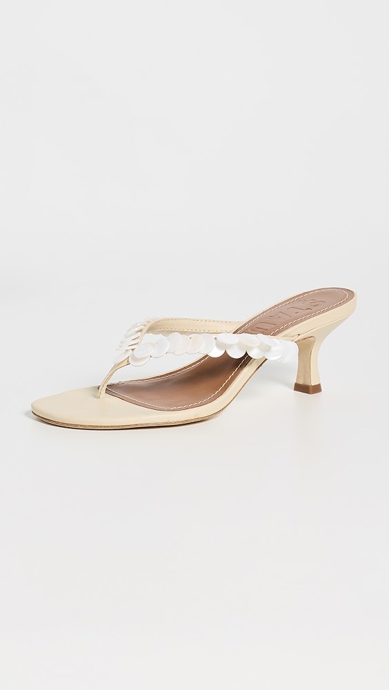 STAUD Freja Kitten Heel Sandals