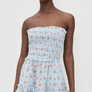 Sea Freya Strapless Mini Dress