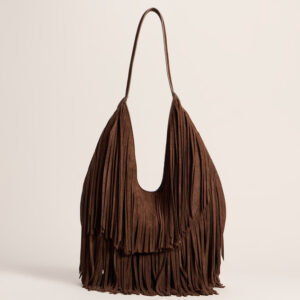 Windsor Fringe Agenda Hobo Tote Bag Fringe Agenda Hobo Tote Bag