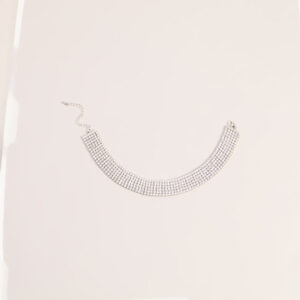 Front Row Sparkle Rhinestone Choker